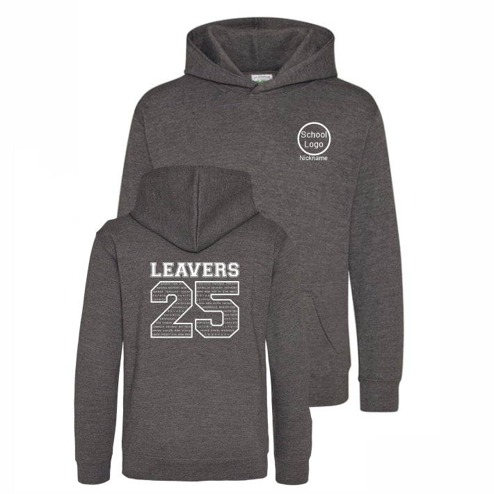 School Leavers Hoodie Charcoal