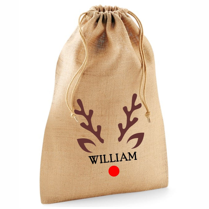 Drawstring Jute Stuff Bag