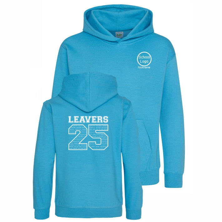 School Leavers Hoodie Sapphire Blue