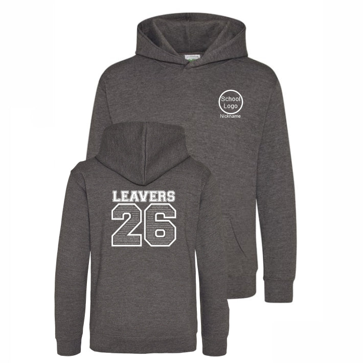 School Leavers Hoodie Charcoal