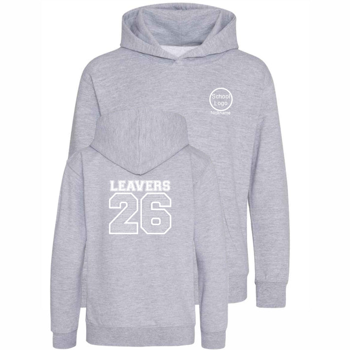 School Leavers Hoodie Heather Grey