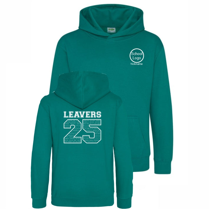 School Leavers Hoodie Jade