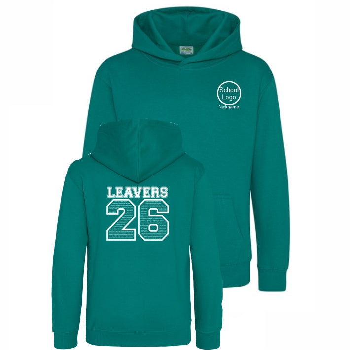 School Leavers Hoodie Jade