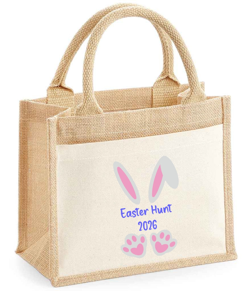 Easter Jute Bag