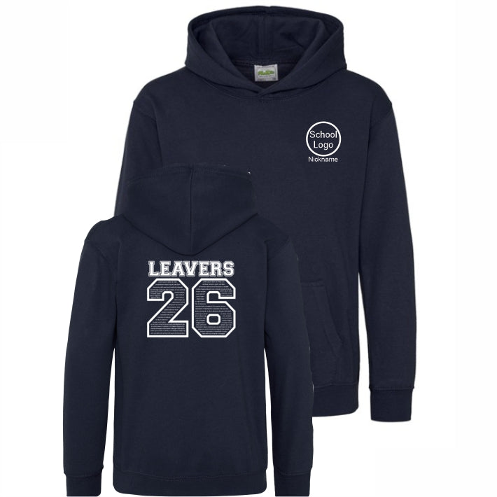 School Leavers Hoodie Navy