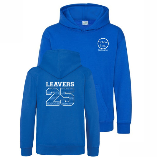 School Leavers Hoodie Royal Blue